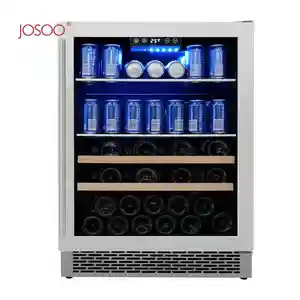 OEM 150L Wine Cellar Square Thermoelectric Wine Cooler Save Power Softdrinks Rapid Beverage Wine Chiller Cooler