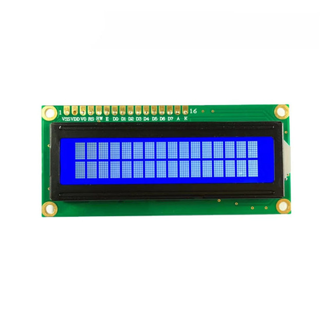 3.12 Inch LCD Display with 256x64 Resolution Blue Screen SSD1322 Interface SPI COB LED Backlight 16x2 Display Modules