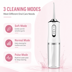 Irrigador Bucal Inalámbrico Mini Impermeable para Uso Doméstico, Irrigador Dental Portátil Recargable, Limpiador de Dientes - Product Image 4