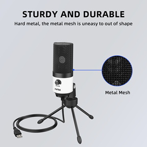 <span class=keywords><strong>FIFINE</strong></span> <span class=keywords><strong>K669</strong></span> Micrófono de grabación de estudio con cable PC de escritorio Micrófono de podcasting Micrófono de condensador profesional con cancelación de ruido XLR - Product Image 6