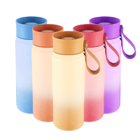 Bouteille d'eau isotherme en acier inoxydable à double paroi personnalisée Everich, bouteille d'eau de voyage avec logo personnalisé et couvercle