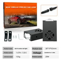 Nouveau phare de calandre de voiture Kemauto 12V LED bicolore 20W pour la modification/amélioration des phares de moto