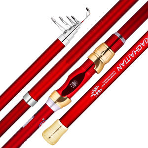 Canne à pêche télescopique en fibre de carbone légère pour la pêche en mer et la compétition de surfcasting – Vente en gros - Product Image 1