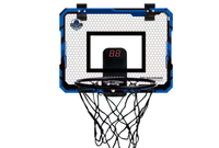 Vente en gros d'usine, très populaire, mini panier de basket pour enfants 40*30cm avec lumières LED rouges et bleues, pour intérieur et extérieur