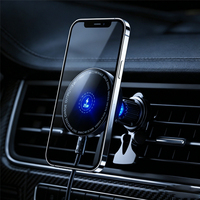 Nouveaux produits électroniques tendance 2026 : Chargeur magnétique sans fil pour voiture, charge ultra-rapide 25W, support de téléphone pour grille d'aération