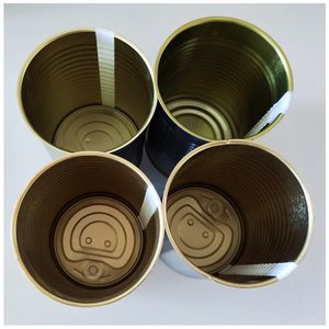 Latas de Metal Redondas Personalizadas de Fábrica, Vacías, de Grado Alimenticio, de 200g, 400g, 850g y 1000g, <span class=keywords><strong>para</strong></span> Salsa de Tomate y Ketchup - Product Image 2