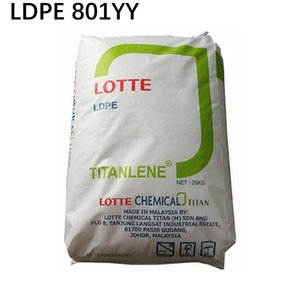 LDPE Lotte 801YY LDPE Low Density Polyethylene Granules Resin General <strong>Plastics</strong> LDPE For Packaging - Product Image 2