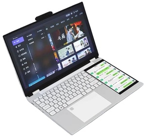 Nueva Laptop Económica para Estudiantes, Computadora Portátil con Pantalla Táctil Doble, Windows 11, Notebook PC de 15.6"+7", Laptop Empresarial Delgada con Pantalla Dual - Product Image 3