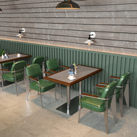 Bilido Ensemble de chaises de table en bois massif de style moderne pour les repas dans les hôtels, les restaurants occidentaux, meubles d'usine directe