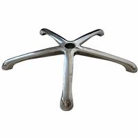 Base de chaise à cinq pieds en nylon Dengteli DTL-DZ-01 5 étoiles pour bureau, laboratoire, dentisterie et hôpital avec vérin à gaz