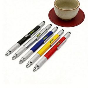 Stylo bille multifonction personnalisé avec logo pour entreprises (vente en gros) - Product Image 1