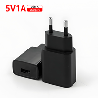 Adaptador de Corriente Doméstico Fácil de Usar 5V 1A 2A, Luz Nocturna, Router, Radio, Cepillo de Dientes Eléctrico, Monitor, Fuente de Alimentación USB DC para PC 5W 10W