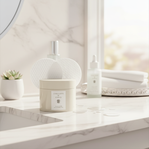 แผ่นโทนเนอร์เช็ดหน้า CHALLANS De PARIS ยอดขายอันดับหนึ่งของเกาหลี ดูดซึมได้ดีเยี่ยม แผ่นสำลีเช็ดหน้าสำหรับใช้ทุกวัน ช่วยให้ผิวกระจ่างใสและเรียบเนียน - Product Image 3