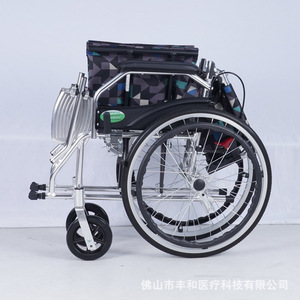 Silla de Ruedas Manual de Aleación de Aluminio Fenghe, Ligera y Plegable 863LAJ, Ayuda para la Rehabilitación y Movilidad - Product Image 5