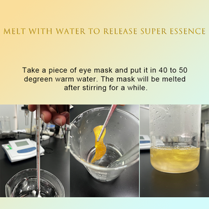 Aangepaste Koreaanse 24K Goud Gezwollen Ogen En Donkere Kringen Behandelingen Verminderen Onder Oogzakken Maskeren Collageen Onder Oogvlekken - Product Image 5