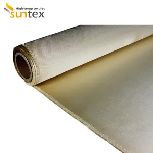 High Temperature Fireproof Corrosion Resistant Fabrics Stainless Steel Wire Premium Fiberglass Cloth