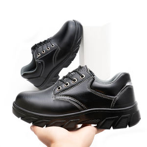 ZL500 <strong>Cheap</strong> Waterproof Leather Work <strong>Safety</strong> Shoes Men, Industrial Iron Toe Puncture Proof Work Boots for Visitor <strong>Trainers</strong> - Product Image 5