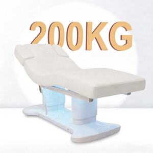 Luxury Electric Heated Beauty <b>Bed</b> 4 Motor Adjustable Features Synthetic Leather Customized Color Living Room Bedroom Hotel Salon - Product Image 4