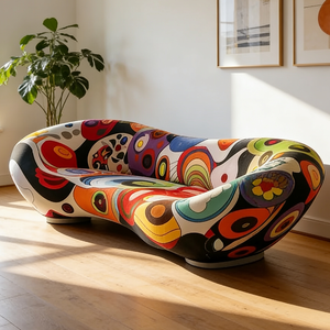 Ensemble de canapés sectionnels de style pop art moderne, rembourrage <span class=keywords><strong>en</strong></span> coton, design confortable pour <span class=keywords><strong>salon</strong></span>, meubles, <span class=keywords><strong>salon</strong></span> d'hôtel - Product Image 5