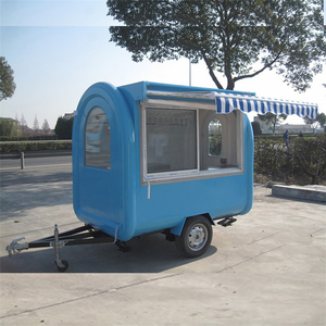 รถเข็นอาหารมอเตอร์ไซค์แบบเคลื่อนที่มีล้อเครื่องขายอาหาร OEM ใช้งานง่าย - Product Image 2