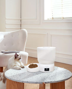 Distributeur automatique de nourriture pour animaux de compagnie <span class=keywords><strong>ANTECH</strong></span> 2025, 3L, avec minuterie, design intelligent pour chats et chiens, 3 bols à eau, 3 bols à nourriture, distributeur gratuit pour animaux de compagnie - Product Image 2