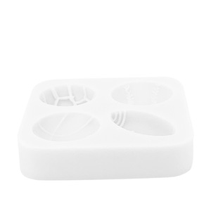 Moule en silicone pour <span class=keywords><strong>pâtisserie</strong></span>, décoration de gâteaux au chocolat, fondant, outils de cuisson, football, basketball, volleyball, biscuits - Product Image 2