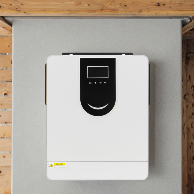 3 kW On-Grid Pure Sine Wave MPPT Solar Inverter 24V Solar Charge Controller Energy Storage System Solar Panels 6400VA 98%