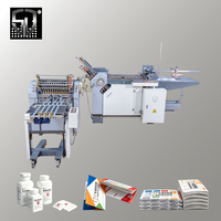 Máquina Automática para Doblar Papel de Gran Formato de 1000 mm, Controlada por PLC, Accionada por Motor, de Alta Productividad