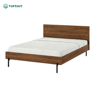Solution clé en main pour projets d'appartements et design d'intérieur sur mesure, mobilier complet pour toute la maison, ensemble de chambre à coucher en bois massif antique