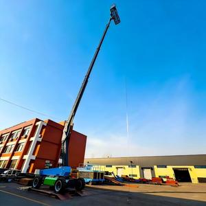 8 मीटर-22 मीटर 230 किलोग्राम इलेक्ट्रिक व्यक्त व्यक्तिगत लिफ्ट टेलीस्कोपिक ट्रेलर बूस प्रमाणित निर्माण होस्ट नए धातु रिमोट होटल - Product Image 3