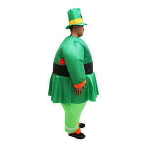 Traje inflable para decoración del Día <span class=keywords><strong>de</strong></span> San <span class=keywords><strong>Patricio</strong></span>, decoración para el Día <span class=keywords><strong>de</strong></span> San <span class=keywords><strong>Patricio</strong></span>, <span class=keywords><strong>de</strong></span> color verde - Product Image 5