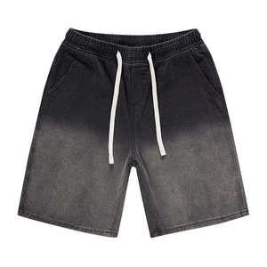 Pantalones Cortos de Mezclilla para Hombre, Estilo Vintage, Cintura Media, Casuales, Ecológicos, Transpirables, de Secado Rápido, Impermeables, con Spandex/Poliéster - Product Image 5