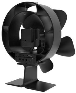 Ventilatore bruciatore a legna 6 pale ventilatore a legna termoalimentato da camino oscillazione <span class=keywords><strong>Eco</strong></span> ventilatori per legno/Log bruciatore/camino - Product Image 5