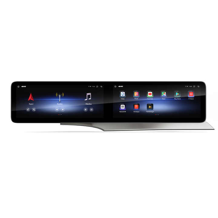 12.3 Inch Dual Screens Wireless Carplay USB Digital Instrument Panel ...