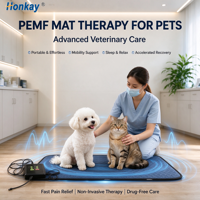 Tapis PEMF multifonctionnel léger pour chiens et chats, soutien quotidien pour la santé des articulations et des muscles, tapis de récupération PEMF.