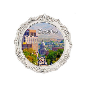 Калифорнийские сувениры, античная тарелка, сан-франциско, магнитные металлические декоративные тарелки, памятная настольная тарелка - Product Image 5