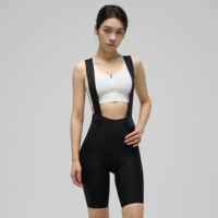 Cuissard de cyclisme sur route pour femme, nouvelle collection Black-Label, été, respirant, en nylon, sans coutures, avec interface élastique, pour adultes, OEM