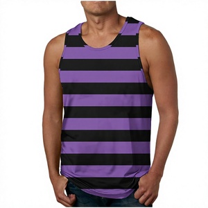 Maillot de basket-ball jaune personnalisé GURUNA-Z-INDUSTRY pour homme, col rond, sans manches, 100% coton, impression sérigraphique, respirant - Product Image 2