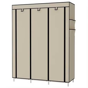 <span class=keywords><strong>Armoire</strong></span> pliable <span class=keywords><strong>en</strong></span> tissu au design moderne pour le rangement des vêtements dans la chambre et l'appartement - Product Image 5