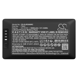 Batterie pour <span class=keywords><strong>DJI</strong></span> Matrice 300, Matrice 300 RTK CP.EN.00000262.01, <span class=keywords><strong>TB60</strong></span> - Product Image 6