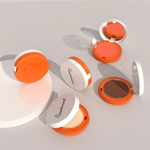 Nouvelle palette de fards à paupières personnalisée de marque privée OEM Palette de fard à paupières vide léger Fard à joues crème fard à joues délicat vente de gros - Product Image 2