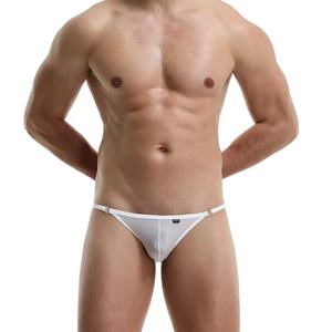 Người đàn ông của thấp tầng thoáng khí băng lụa lồi lớn Tanga sexy sọc dệt kim tóm tắt boxer lồi túi lớn eo lồi lớn - Product Image 3