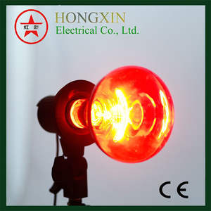 BONGBADA 120V 220V R95 R125 Par38 Ferninfrarot-Heiz lampe für tierische runde rote Glas 200W 250W Infrarot-Heiz lampe - Product Image 4