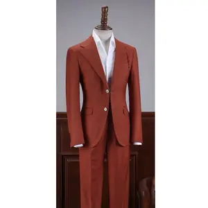 MTM сделано для измерения новейший дизайн 2 пуговицы клетчатый пиджак брюки мужской повседневный костюм Индивидуальный мужской костюм Италия