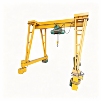 Grue portique électrique monopoutre portable de 2 tonnes pour atelier en Chine