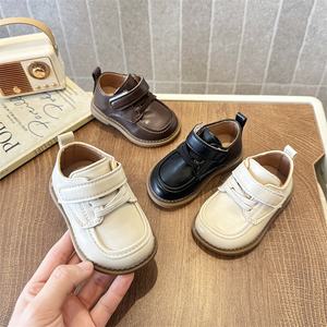 <span class=keywords><strong>Chaussures</strong></span> <span class=keywords><strong>de</strong></span> marche à semelle souple pour bébés, <span class=keywords><strong>chaussures</strong></span> en cuir PU <span class=keywords><strong>de</strong></span> style britannique pour bébés garçons et filles âgés <span class=keywords><strong>de</strong></span> 1 à 3 ans - Product Image 1