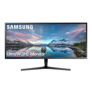 Monitor LED S34J550WQC da 34 Pollici con <span class=keywords><strong>Schermo</strong></span> Largo, <span class=keywords><strong>Supporto</strong></span> Tecnologia AMD FreeSync per <span class=keywords><strong>PC</strong></span> - Product Image 1
