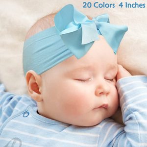 <span class=keywords><strong>Diademas</strong></span> de 6 pulgadas <span class=keywords><strong>con</strong></span> lazo grande <span class=keywords><strong>para</strong></span> bebés y niñas, cintas elásticas de nailon <span class=keywords><strong>para</strong></span> el pelo, turbante, accesorios <span class=keywords><strong>para</strong></span> el cabello <span class=keywords><strong>para</strong></span> recién nacidos - Product Image 6