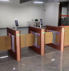 <span class=keywords><strong>New</strong></span> arrivals tự động mở cửa quay cơ chế RFID vân tay kiểm soát truy cập ngoài trời trong nhà Swing rào cản turnstile cổng - Product Image 1
