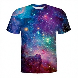 Camisetas de Manga Corta para Hombre, Diseño Personalizado de Alta Calidad, Sublimación Completa, Corte Regular, Precio al por Mayor, Cuello Redondo - Product Image 2